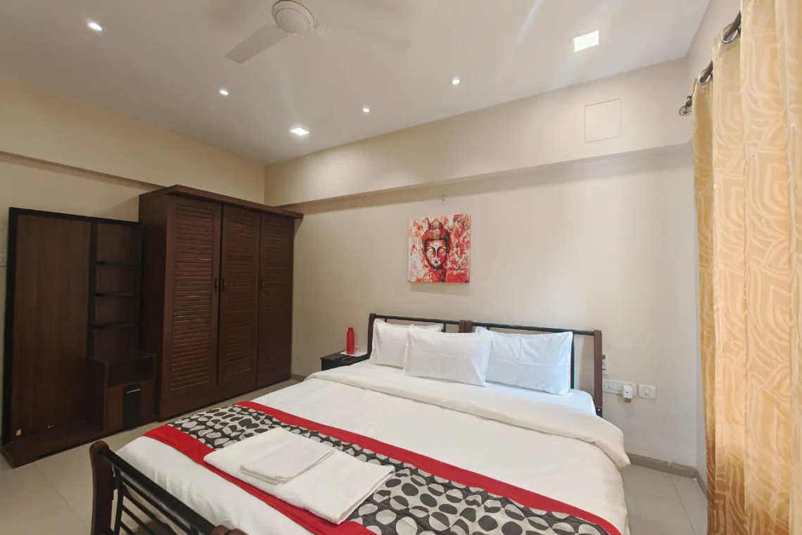 Premium Room as a service apartment in Hinjewadi, Pune