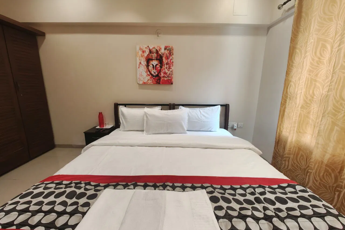 Premium Room as a service apartment in Hinjewadi, Pune