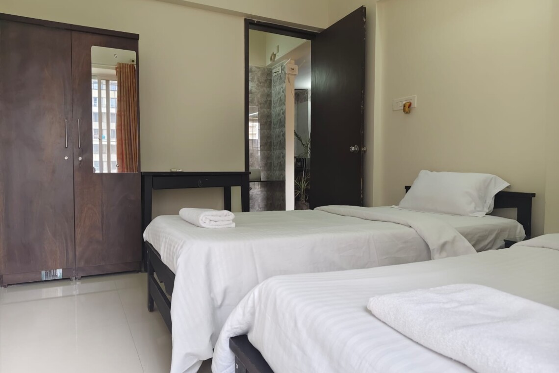 2BHK serviced apartments in Balewadi Pune